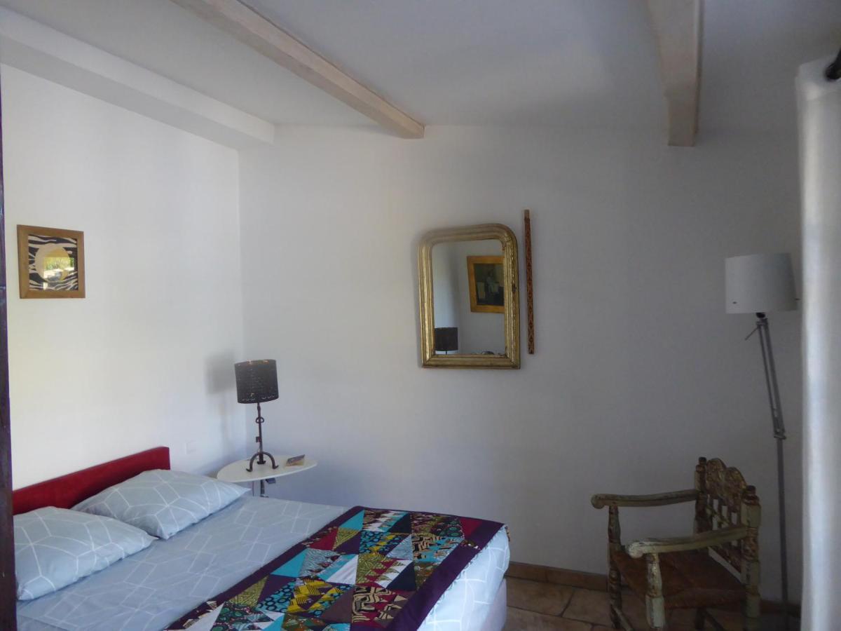 Maison De Plain Pied Pour 4 Pers Piscine Lussan Lussan  Dış mekan fotoğraf